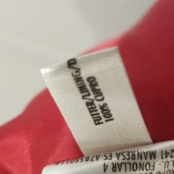 new rare ESCADA size 10 Mohair + Wool vintage womens Blazer jacket 40 Red Medium - Picture 8 of 8